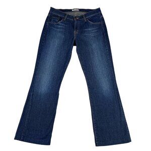Y2K Levi's 529 Womens Curvy Bootcut Black Bat Wing Jeans Sz 12 (Fits 34 x 29)